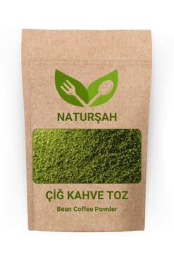 Naturşah Yeşil Kahve Toz - Öğütülmüş (GREEN COFFEE BEANS POWDER) 50 gr