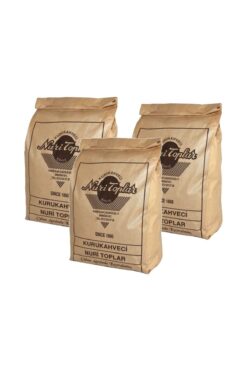 Nuri Toplar Türk Kahvesi Günlük Taze Çekim 3x250 Gram