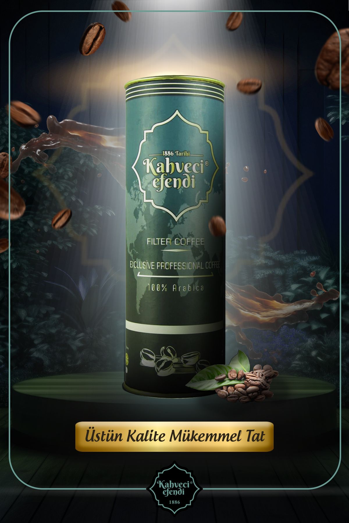 kahveciefendi Exlusive Proffecional Filtre Kahve 150 gr Premium Kutu