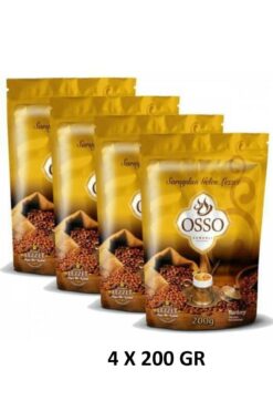 OSSO KAHVE Osso Osmanlı Kahvesi 200 Grm X 4 Set