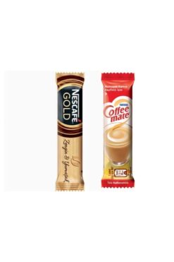Nescafe Gold 2 Gr 100 Adet +nestle Coffee Mate 5 Gr 100 Adet Yoğun Kahve Tadı Özel Fiyat