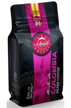 Anisah Coffee Colombia Öğütülmüş Filtre Kahve 250 gr %100 Arabica Orta Kavrulmuş-medium Roast