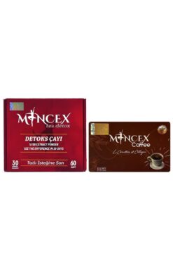 Mincex Detoks Çayı (60 DETOKS ŞASE) Kahve (30 ADET ŞASE)
