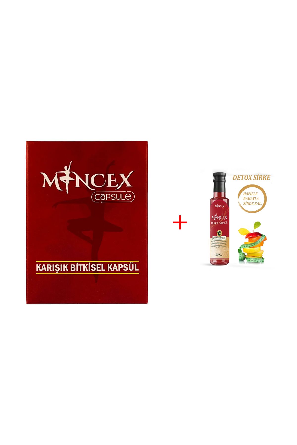 Mincex Karışık Bitkisel Kapsül Çay (30 ADET KAPSÜL) Sirkesi