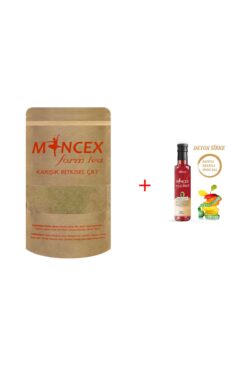 Mincex Form Karışık Bitkisel Çay (270gr Toz Çay) + İştah Kesici Detox Sirkesi