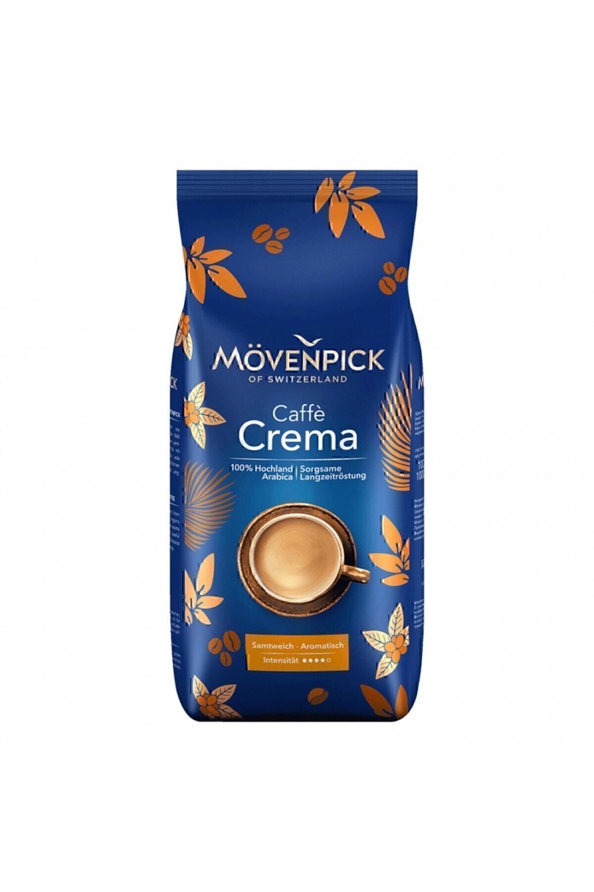 Mövenpick Caffe Crema Espresso Kahve %100 Arabica 1 Kg. Çekirdek Yeni Ambalaj