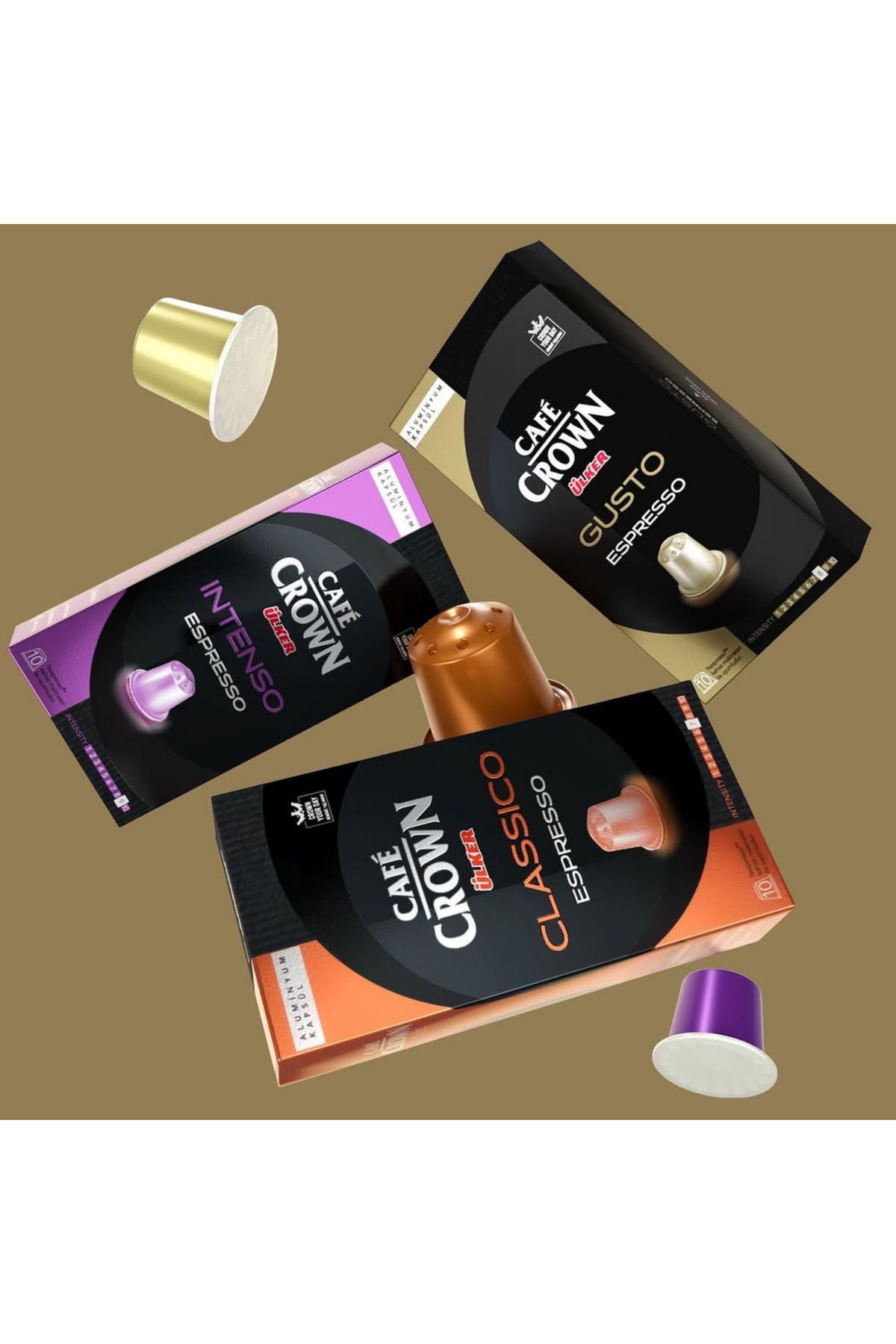 Cafe Crown 120'li Kapsül Kahve Mega Paket - 120 Al 80 Öde! - Görsel 2