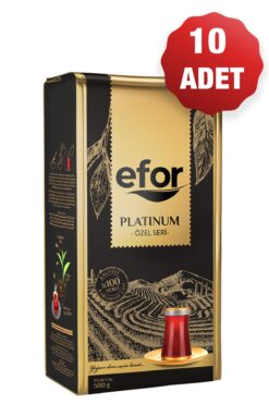 EFOR ÇAY Platinum Özel Seri Dökme Siyah Çay - 500gr X 10 adet