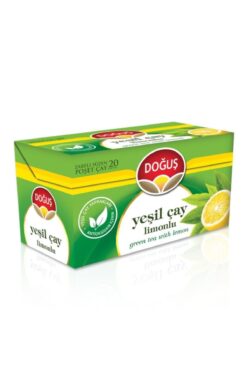 Doğuş Çay Doğuş Limonlu Yeşil Bitki Çayı 20'li Paket