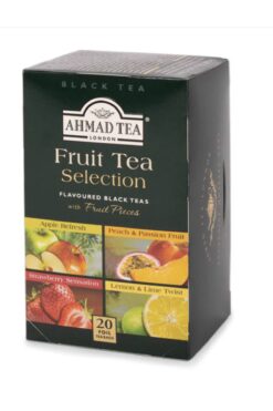 Ahmad Tea Meyveli Siyah Çay 4 Çeşit (4 Çeşitx5 Adet ) 20 'li