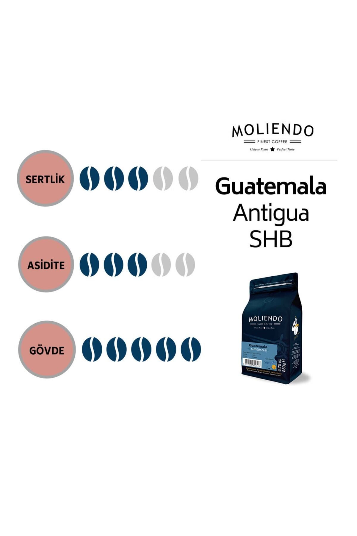 Moliendo Guatemala Antigua Shb Yöresel Kahve (Çekirdek Kahve) 1000 g - Görsel 2