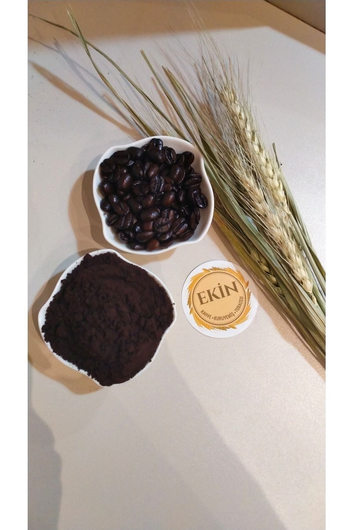 EKİN KURUYEMİŞ VE KAHVE Ekin Antakya 1000 gr Koyu Türk Kahvesi (ÇİFTE KAVRULMUŞ) Hatay - Görsel 3