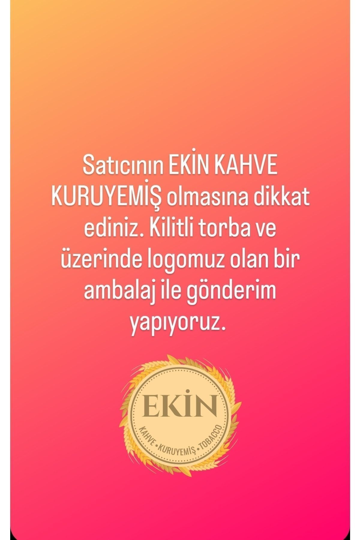 EKİN KURUYEMİŞ VE KAHVE Ekin Antakya 1000 gr Koyu Türk Kahvesi (ÇİFTE KAVRULMUŞ) Hatay - Görsel 5