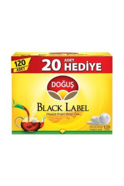 Doğuş Black Label Demlik Poşet Siyah Çay
