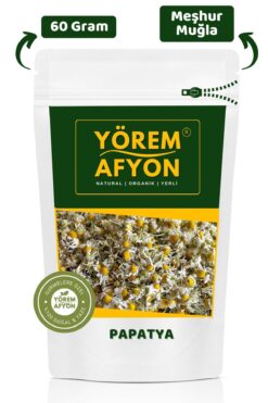 Gülçehre Yörem Afyon Meşhur Muğla Güneşte Kurutulmuş Kokulu Kuru Mayıs Papatyası, Koyun Gözü, Alababa | 60gr.