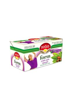 Doğuş Çay Doğuş Form Yeşil Çay Tarçınlı Bitki Çayı 20'li 35 Gr. (4'LÜ)