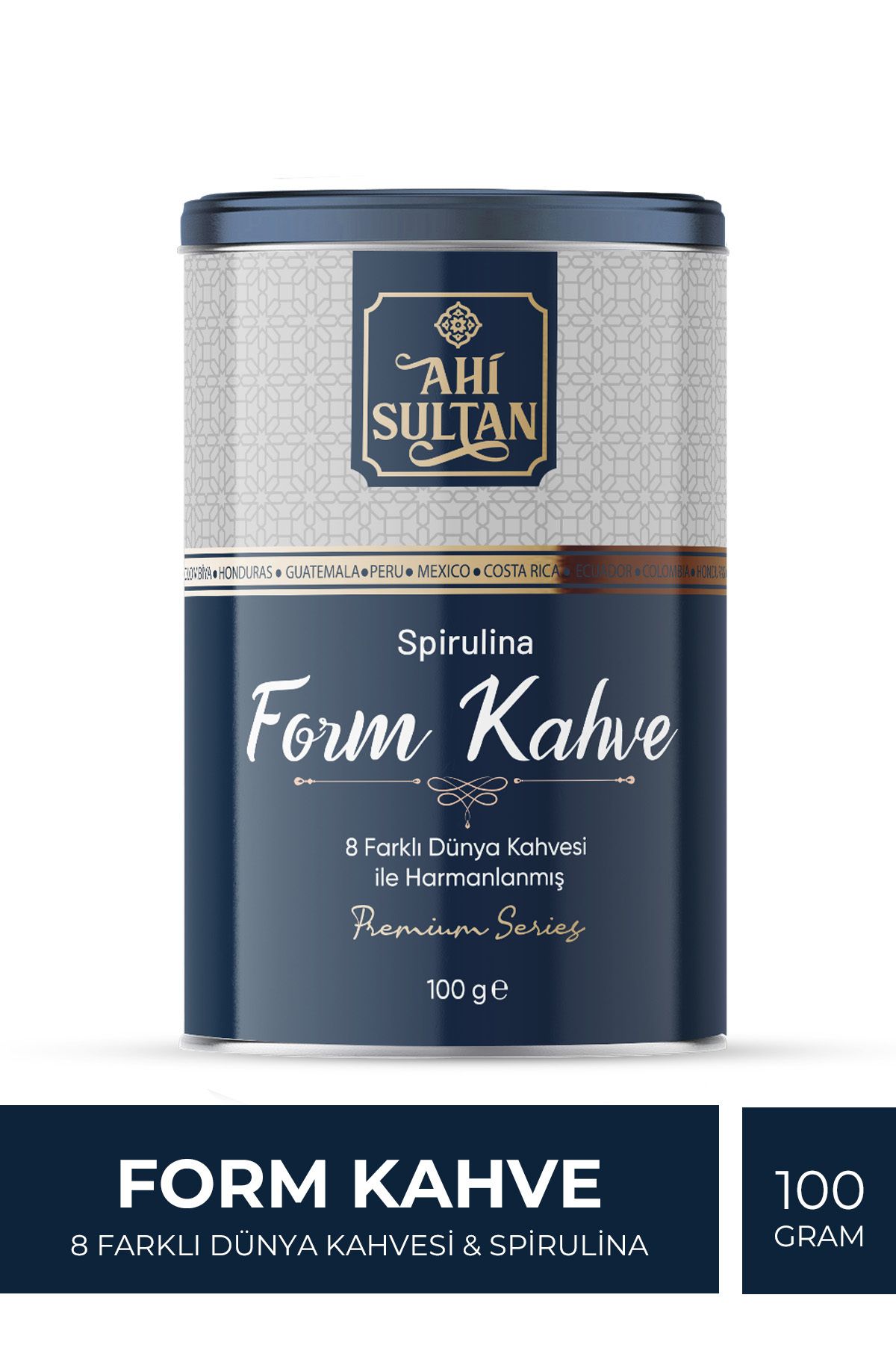 AHİ SULTAN Form Kahvesi 8 Farklı Kahve Ve Spirulina Içerikli 100 G