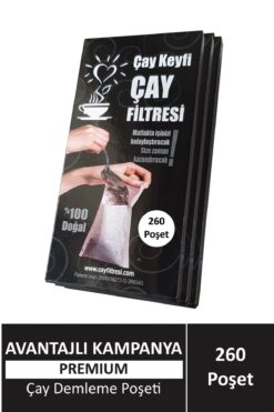 Fisun Home (260 POŞET) Çay Demleme Poşeti (ÇAY FİLTRESİ)