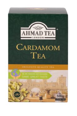 Ahmad Tea Cardamom Black Tea 500 Gr Doğal Kakuleli Siyah çay Dökme Demleme Loose Tea