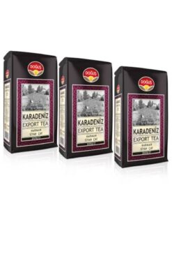 Doğuş Çay Doğuş Karadeniz Export Organik Dökme Siyah Çay 500 3 Adet