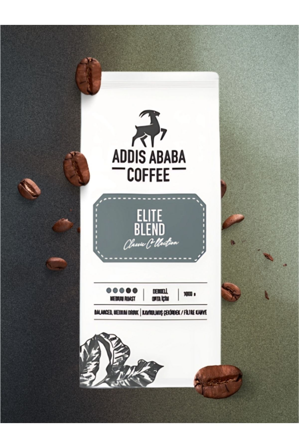 Addis Ababa Coffee Elite Blend Filtre Kahve 1000 Gr.