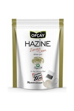 Ofçay Hazine Zengindem Demlik Poşet Çay Doypack 30 G x 30'lu x 8 Adet (Koli)