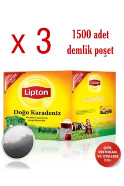 Lipton Doğu Karadeniz Demlik Çay 500’lü X 3 Ekonomik (1500 Adet) Otel, Ofis Ve Restoranlara Özel
