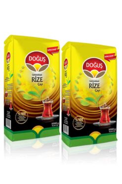 Doğuş Çay Set 2 Adet Doğuş Rize Sarı Çay 1000 gr