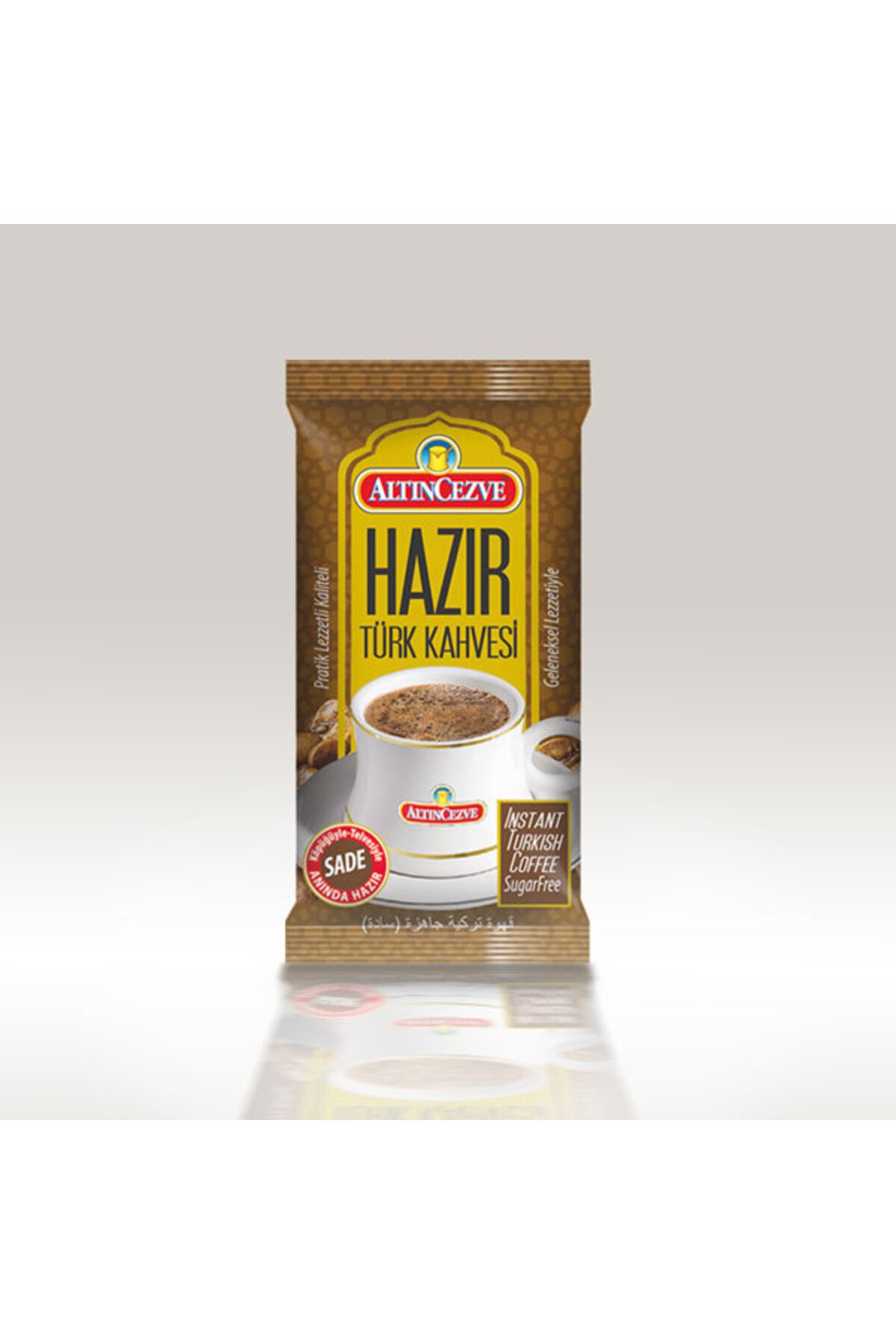 Altıncezve Hazır Türk Kahvesi Sade (ŞEKERSİZ) 20' Li Paket (20 ADET X 7 GR) - Görsel 2