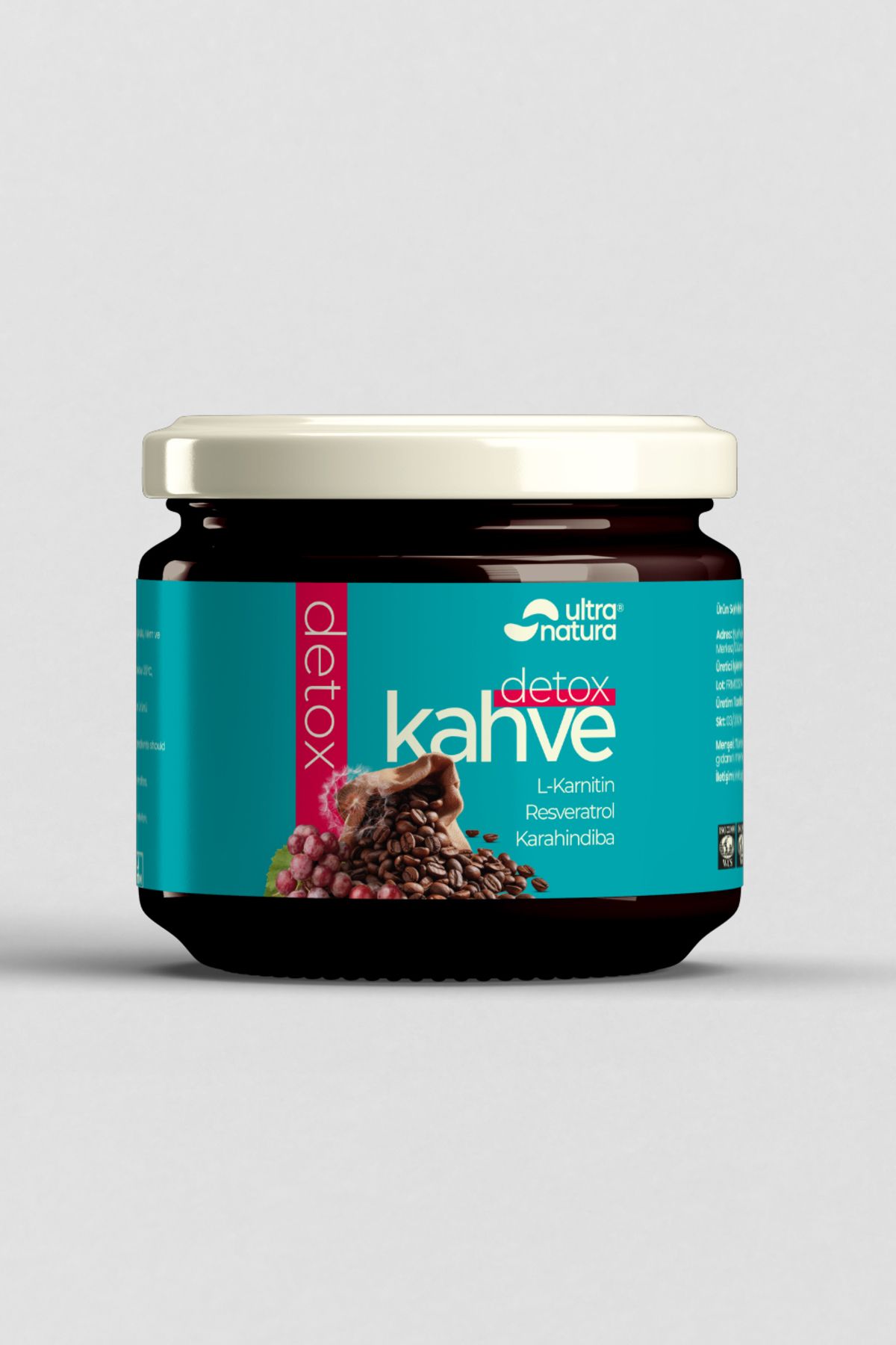 ultranatura Detox Kahve (L-Karnitin, Resveratrol, Karahindiba)
