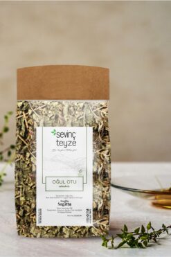 Organik Teyze Sevinç Teyze Oğul Otu, Melisa Bitkisi, Melissa Officinallis 20g.