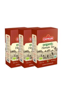 Çaykur Organik Hemşin Çayı 400 Gr Karton Kutu 3 Adet