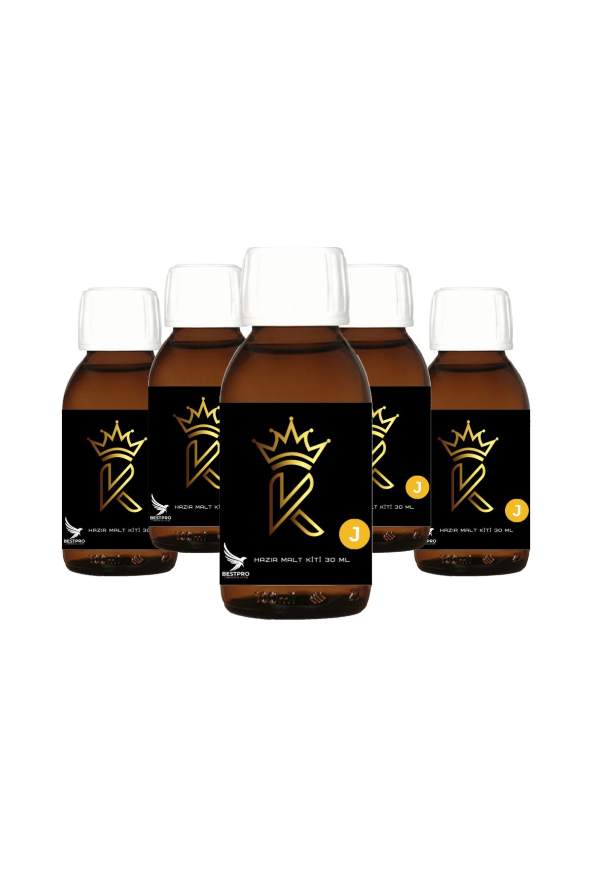 BESTPRO Malt Kiti Aroması Viski Şişe (JCK) 5 Adet 30 ml