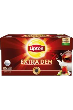 ShopZum Extra Dem Demlik Süzen Poşet Siyah Çay 100&Apos;Lü Paket