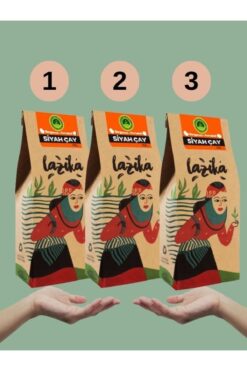 LAZİKA (3'LÜ SET) Avantaj Seti / Ilk Hasat Bergamot-portakal Siyah Çay 350 G