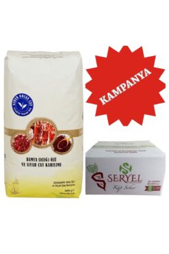 Ezberbozan Çay Ezberbozan Dökme Siyah Çay 5 kg + Seryel Tek Sargılı Küp Şeker 5 kg