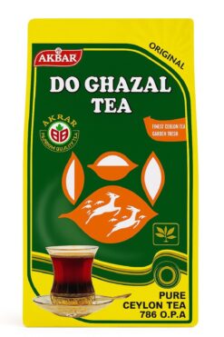 Do Ghazal Tea 400 gr | Akbar Premium Seylan Çayı | 100% Pure Ceylon Tea