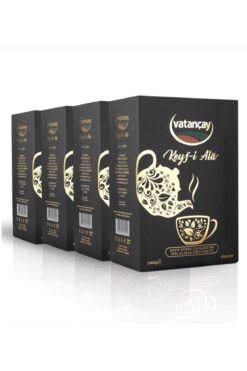 Vatan çay Vatançay Keyf-i Ala 4'lü Kutu Mayıs Çayı 4x1000gr Dökme 4000 gr