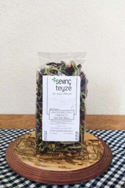 Organik Teyze Sevinç Teyze Limon Melisa&hibisküs, Lemon Melissa&hibiscus 40gr.