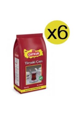 Çaykur Tiryaki Çay 6 Adet 2 kg