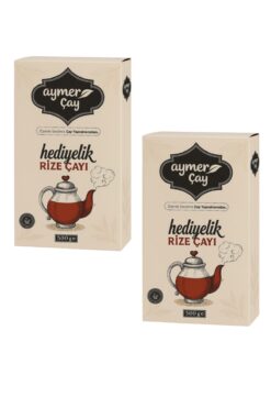 Aymer Hediyelik Yerli Dökme Çay 500 gr x2 paket