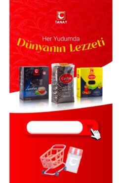Tanay Ceylon Ithal Yaprak Seylan Çayı 750 gr + LONDON Seylan 400 gr + Sohbet Bergamotlu 400 gr
