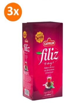Çaykur Filiz Çayı 1000 g 3 Adet