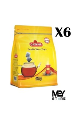 Çaykur ÇAYKUR ALTIN SÜZEN DEMLİK POŞET 200 KOLAY DEMLİK 1000 GRAM x 6 ADET