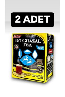 Do Ghazal Tea Bergamot Aromalı Siyah Dökme Seylan Çay 500 gr X2 Adet (kokulu Çay )
