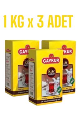 Çaykur ÇAYKUR RİZE TURİST ÇAYI 1 KG x 3 ADET