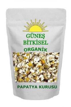 Güneş Bitkisel Organik Papatya Kurusu Çayı Içilebilir Ilaçsız 1 kg