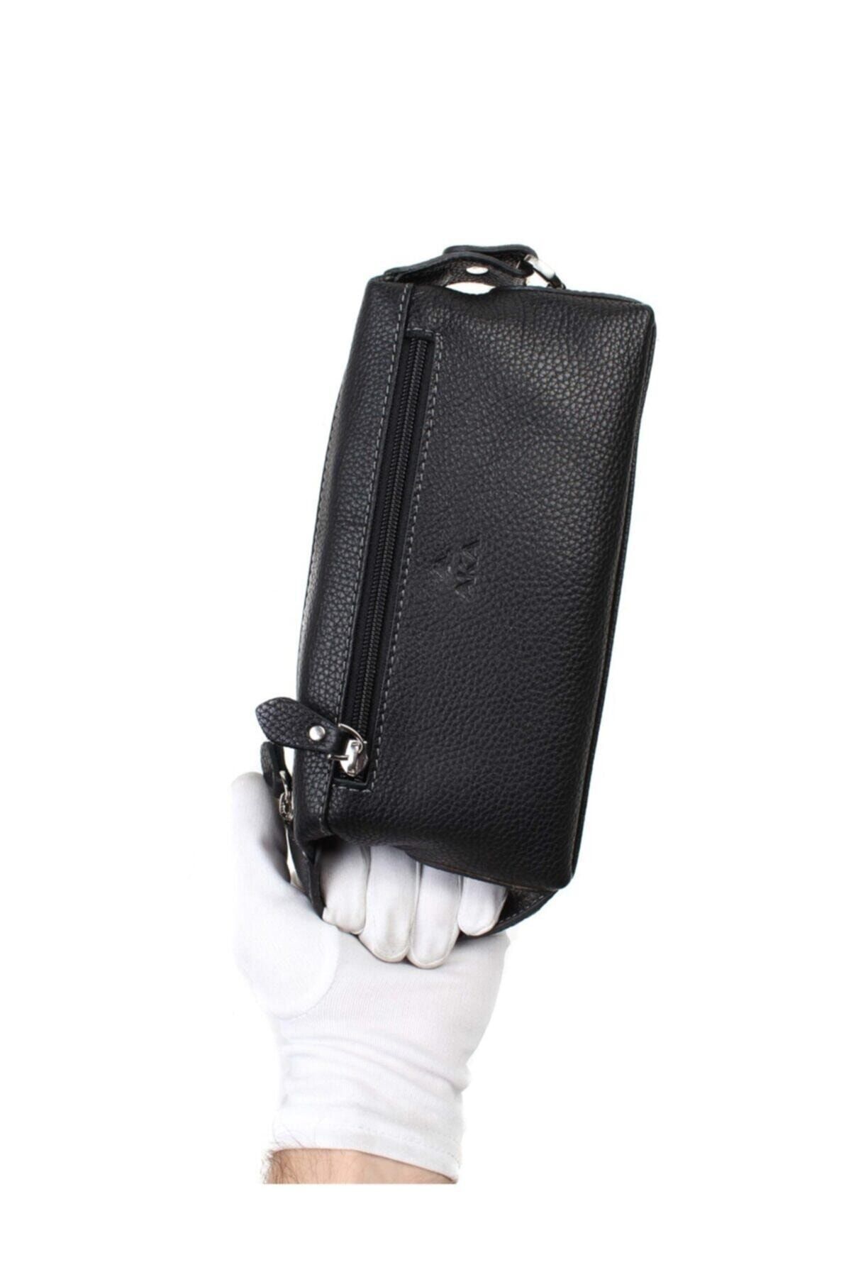 Aka Deri 116 Aka Portföy Çanta Siyah - Görsel 4
