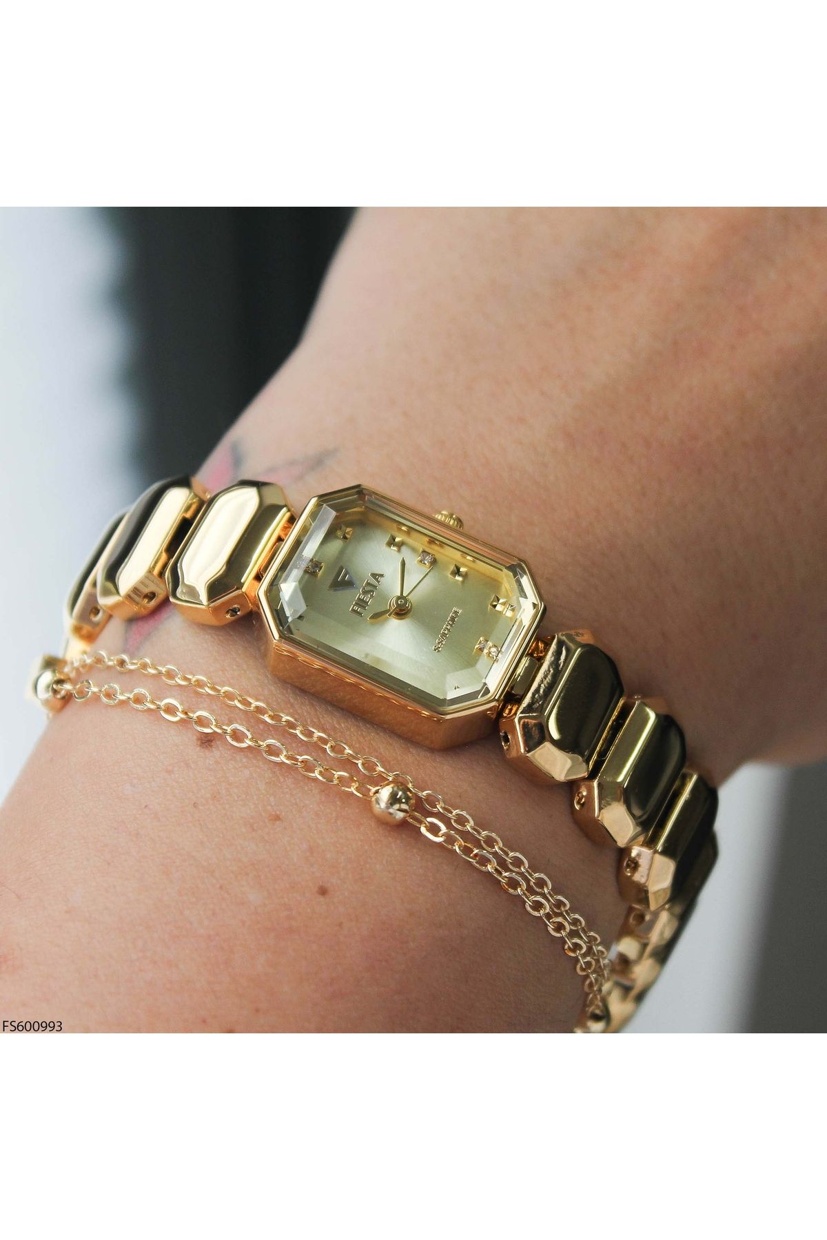 Fiesta FS600993 Çelik Kordonlu Kadın Kol Saati - Görsel 5