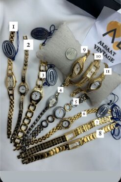 Almera Alsaat Vintage Kadın Saati(2-4-5-7-8-9-10 Mevcut )